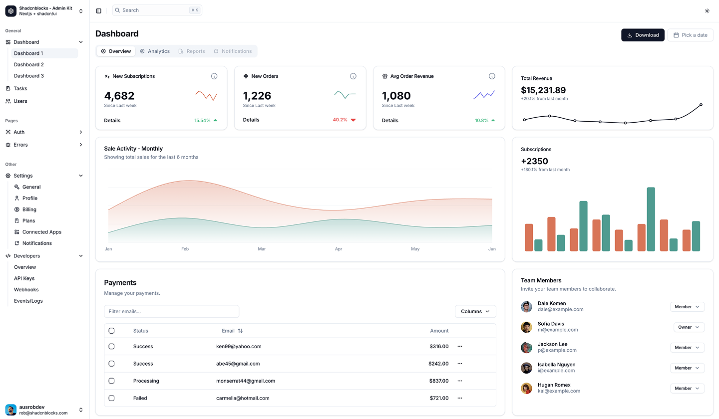 Interface Joreth - Plateforme de gestion ecclésiastique